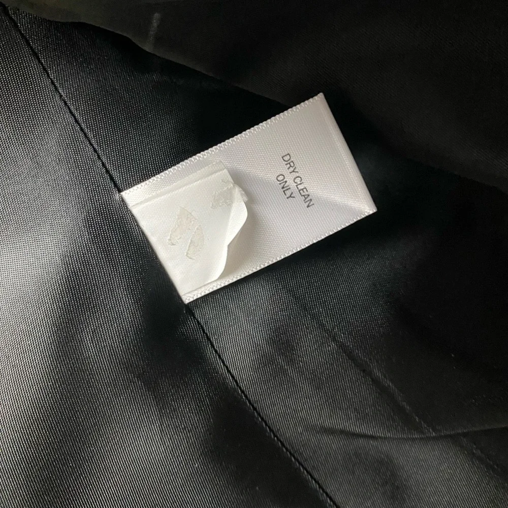 Banana Republic Men’s Black Suit Jacket Blazer Sz 38R 100% Wool - Picture 10 of 15